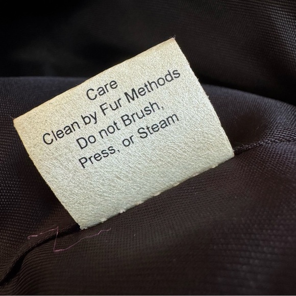 Gallery Black Faux Fur Full Length Long Coat Plush Modacrylic Winter Button Sz M - Picture 16 of 17